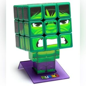 Rubik’s Cube Hulk Cuber Brain Teaser Fidget Toy Ages 8+